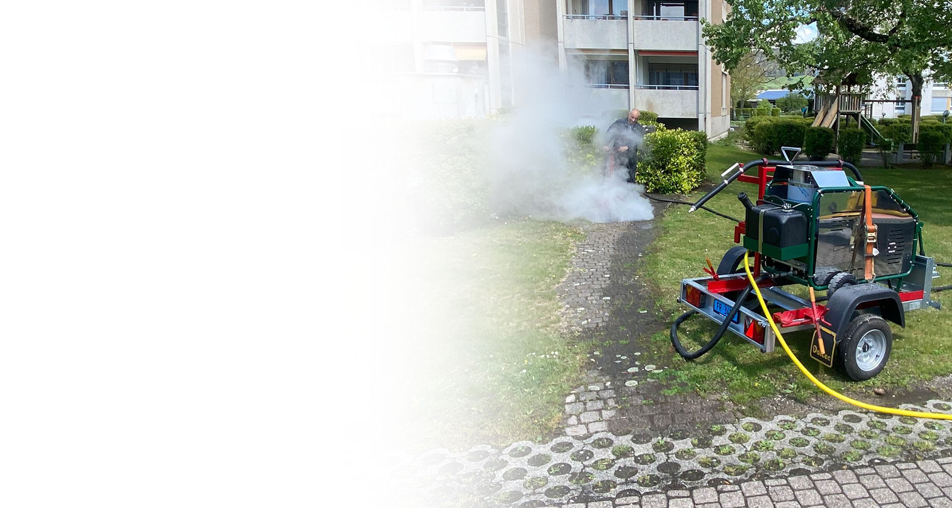 RumEx Unkrautvernichtung mit Dampf – Chemiefrei & effektiv in der Schweiz