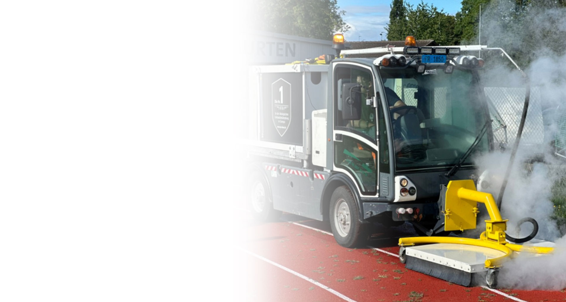 Dampfgerät Arthur (Aufbau auf Kommunalfahrzeug)