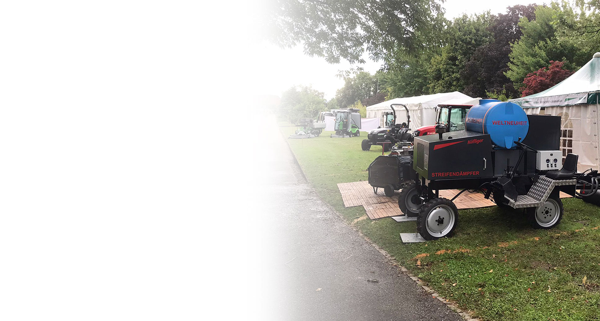 Lohnarbeiten: Boden- und Streifensterilisation